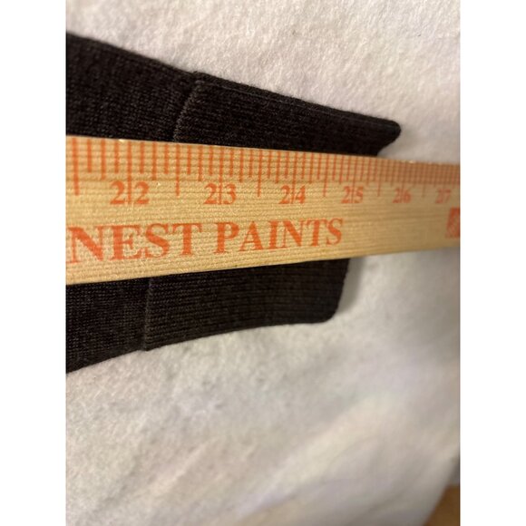 Tory Burch Womens Merino Wool & Cotton Ruffle Collar Cardigan Sweater Size L - Picture 9 of 14